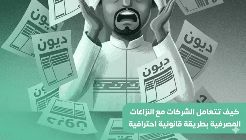 كيف تتعامل الشركات مع النزاعات المصرفية بطريقة قانونية احترافية